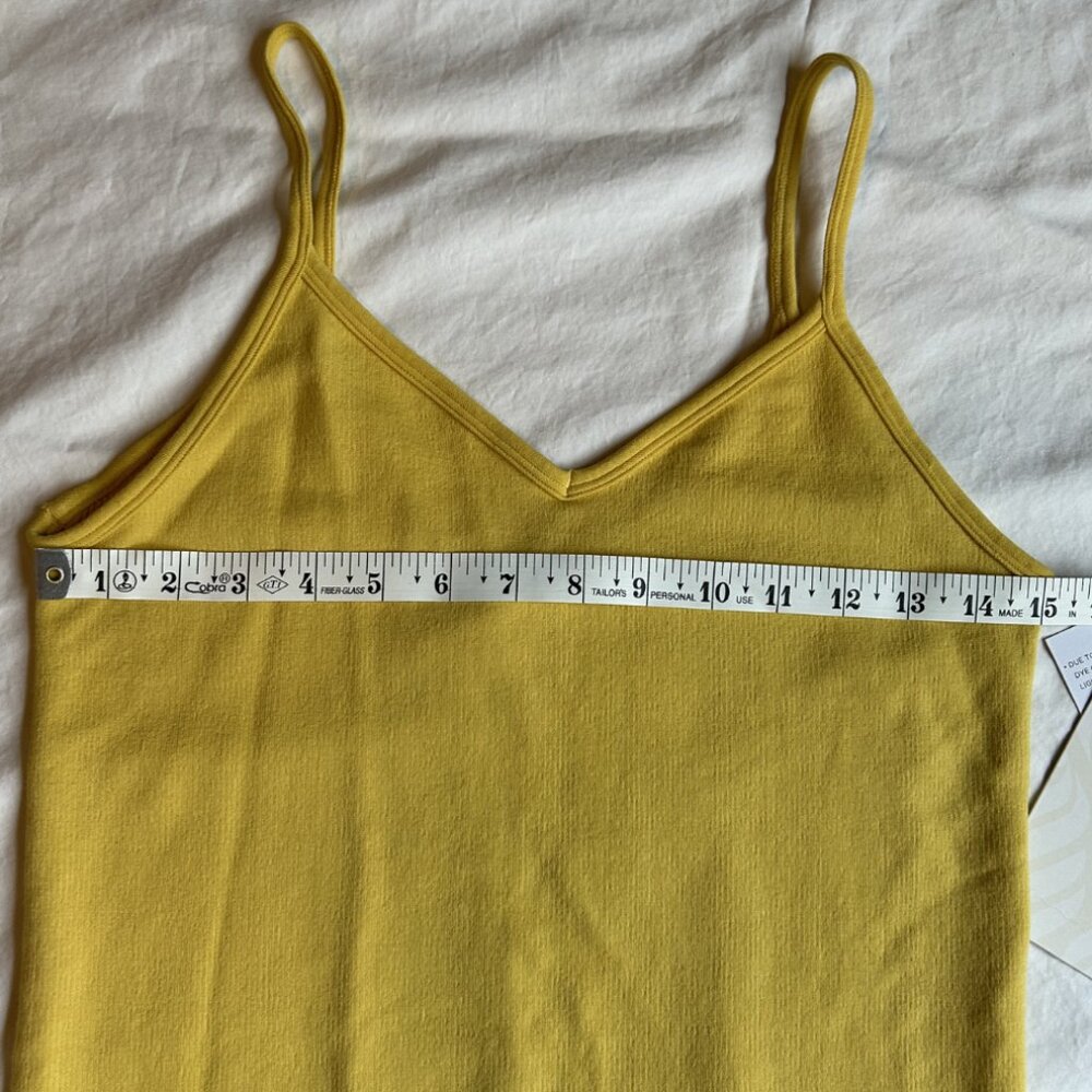 NWT Fabletics Yellow Cloud Seamless Midi Dress - M - Picture 4 of 9